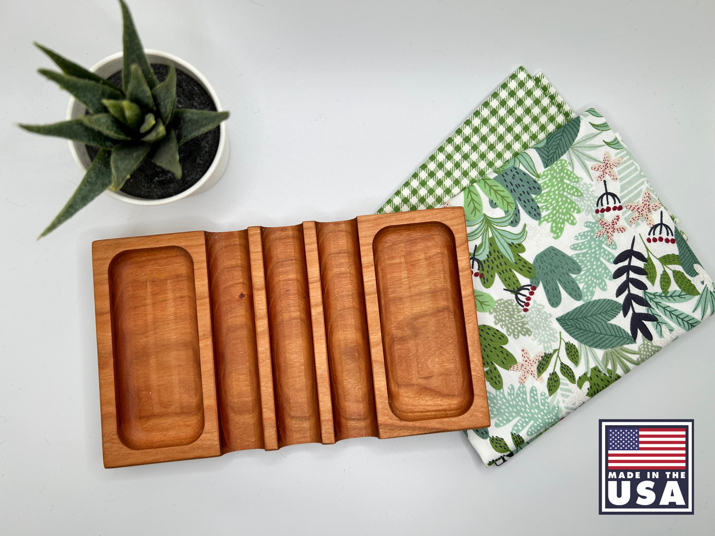 Large Quilting & Sewing Tray - Cherry