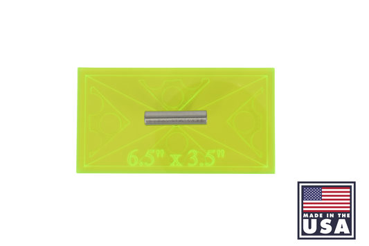 Half-Rectangle Trim-Lock - 6.5" x 3.5"