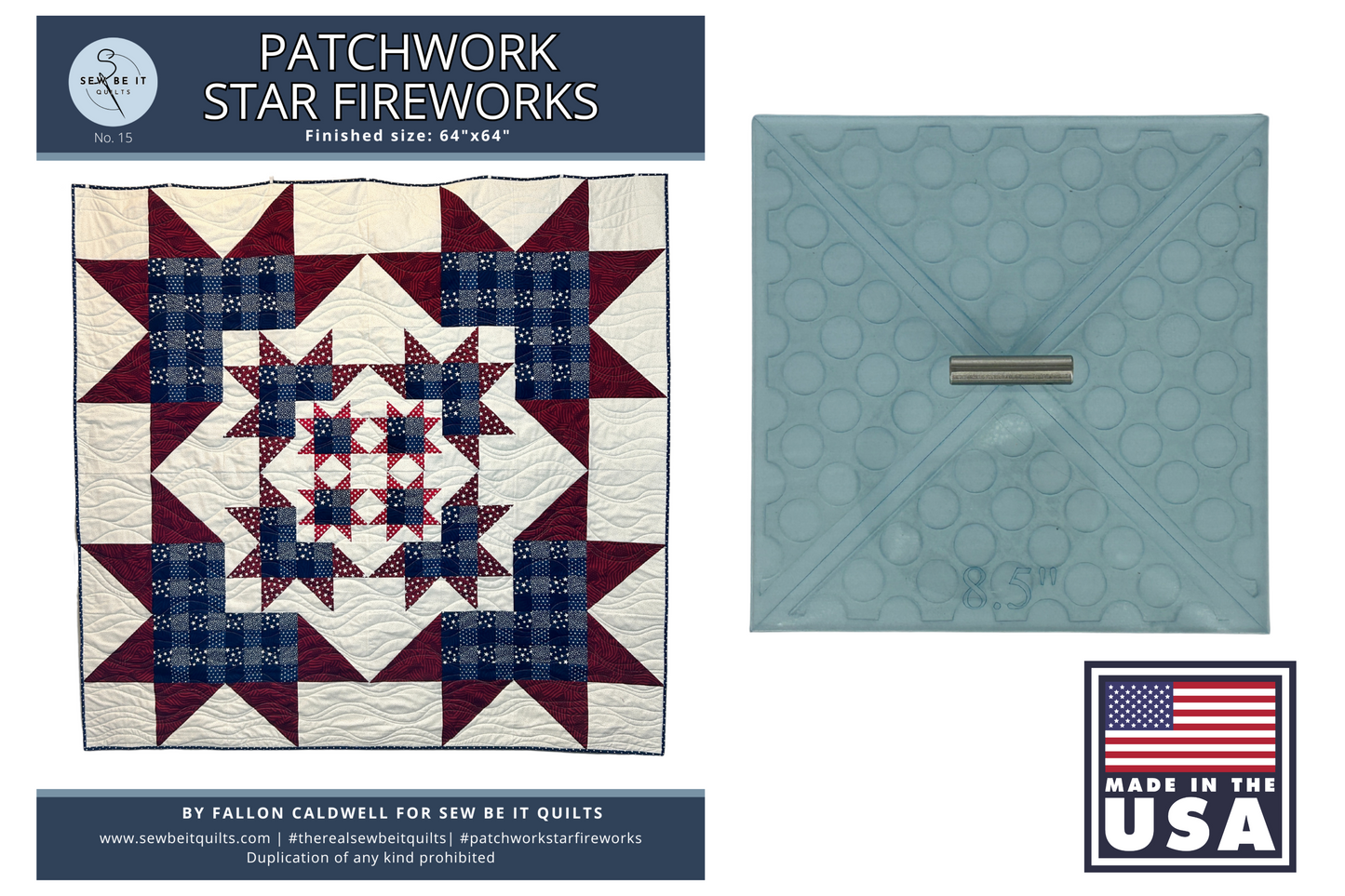 Patchwork Star Fireworks Bundle | PDF Pattern
