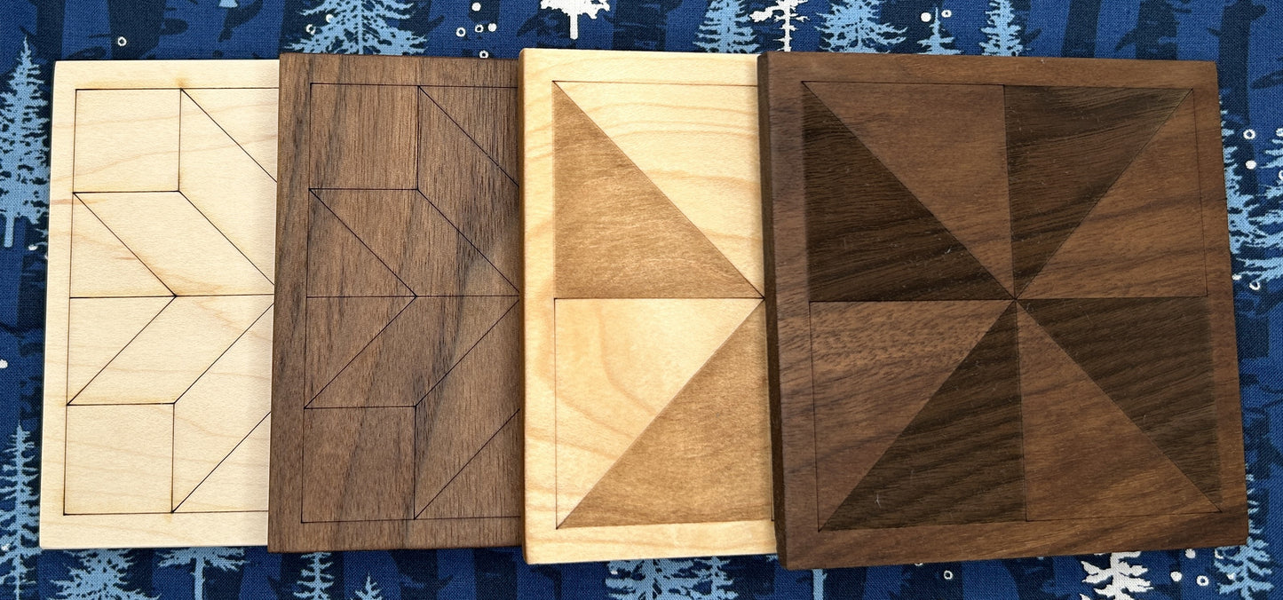 Solid Wood Coasters