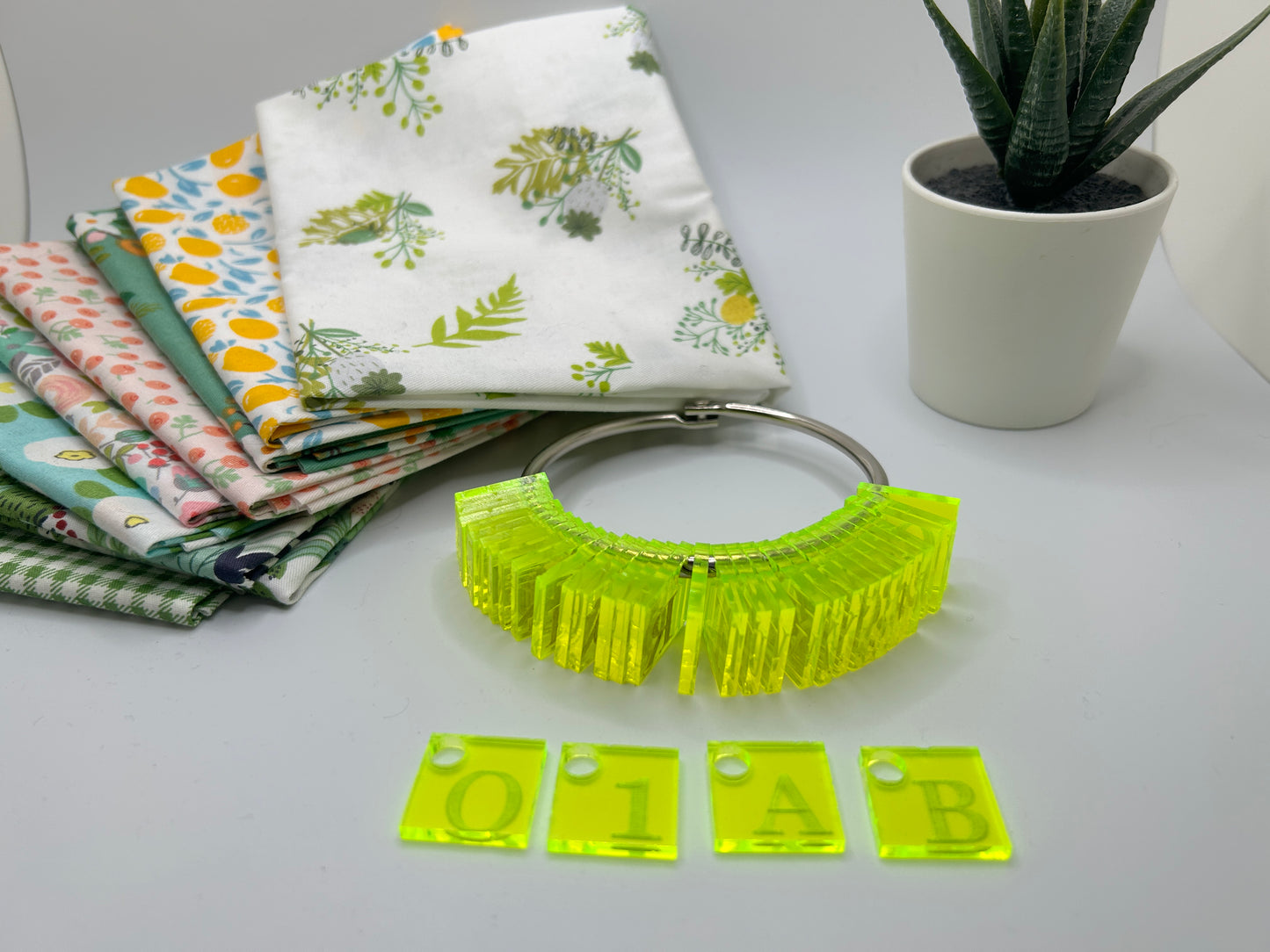Acrylic Quilt Fabric Labels