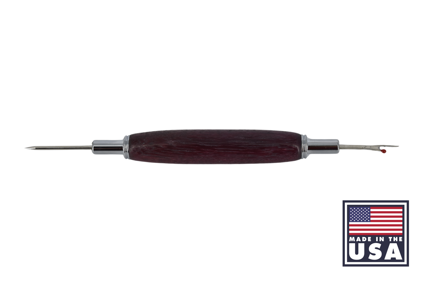 Purpleheart Seam Ripper & Stiletto Combo Tool