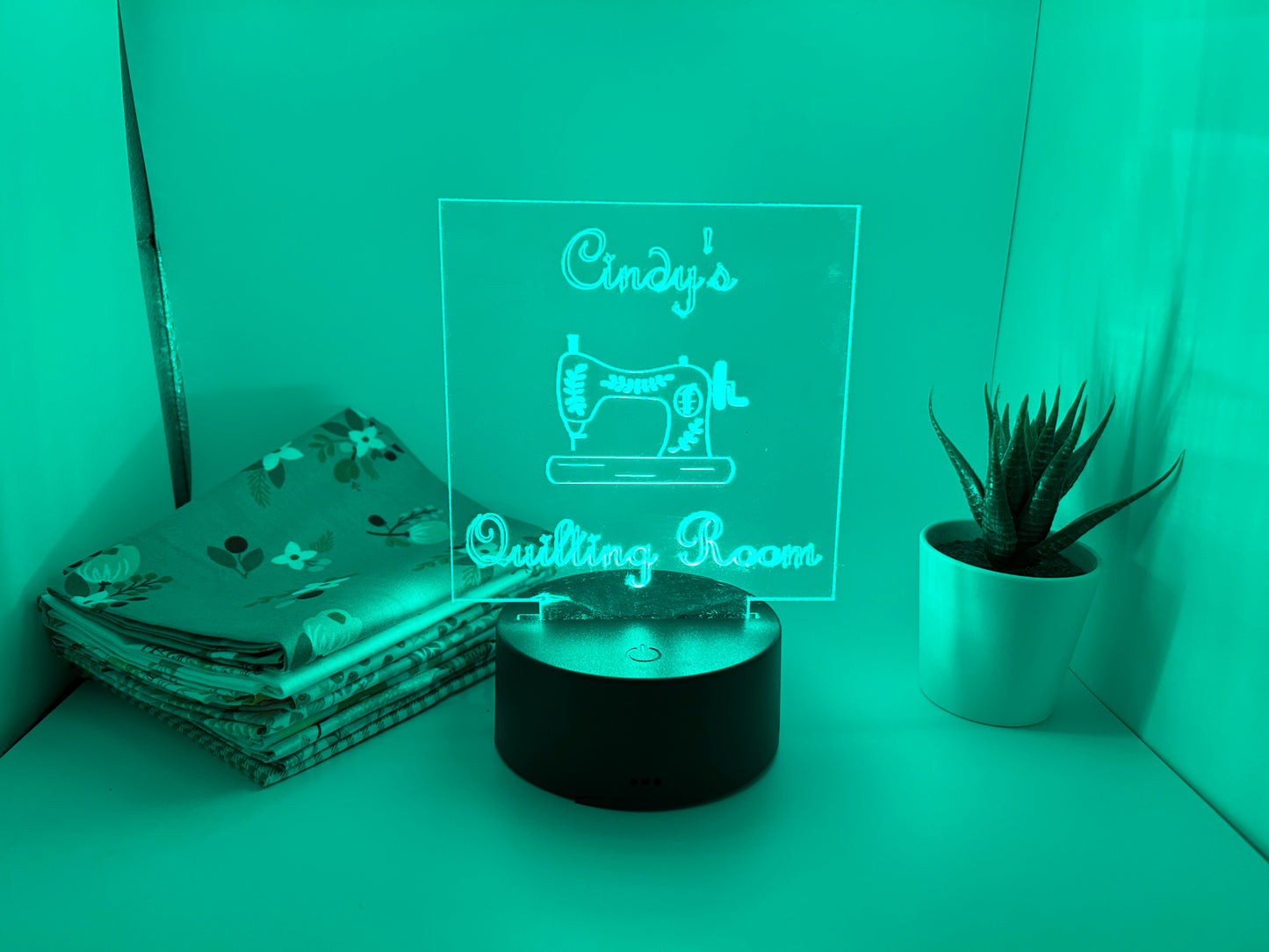 LED Quilting Sign