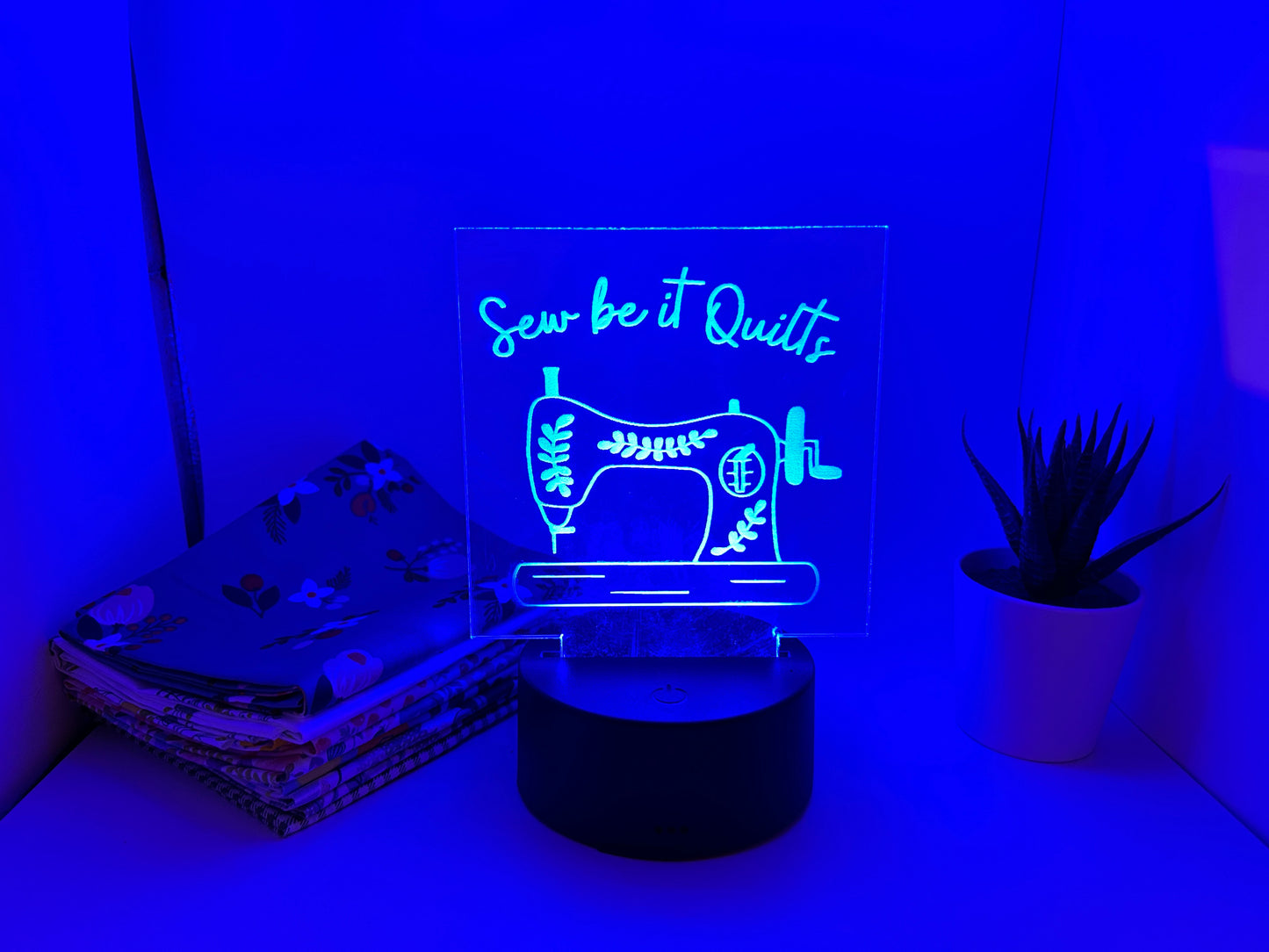 LED Quilting Sign