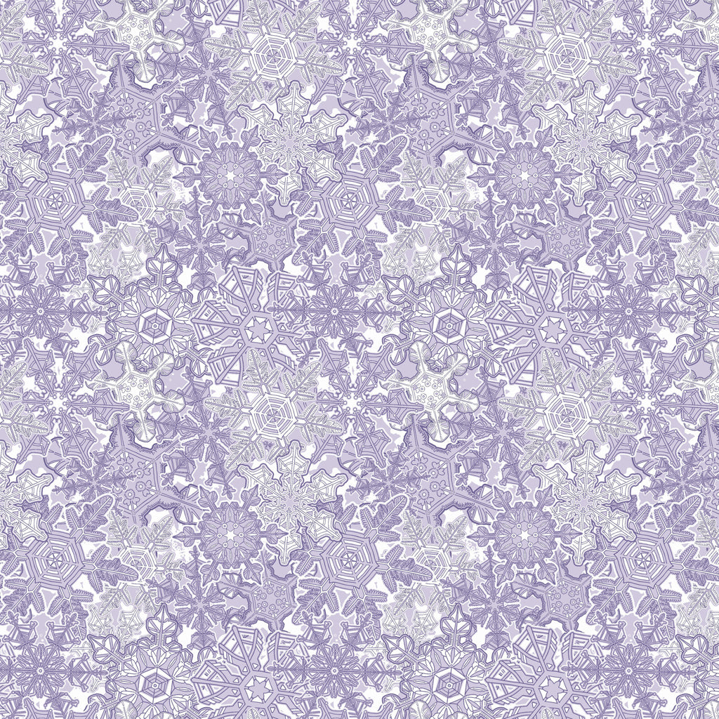 Snowflakes with a Fabric Panel - 5 Yard Bundle