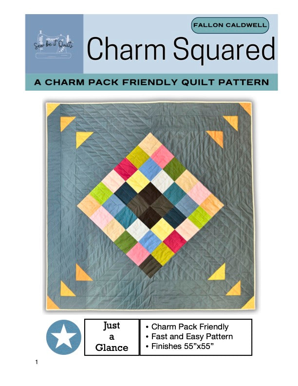 Charm Squared PDF Quilt Pattern