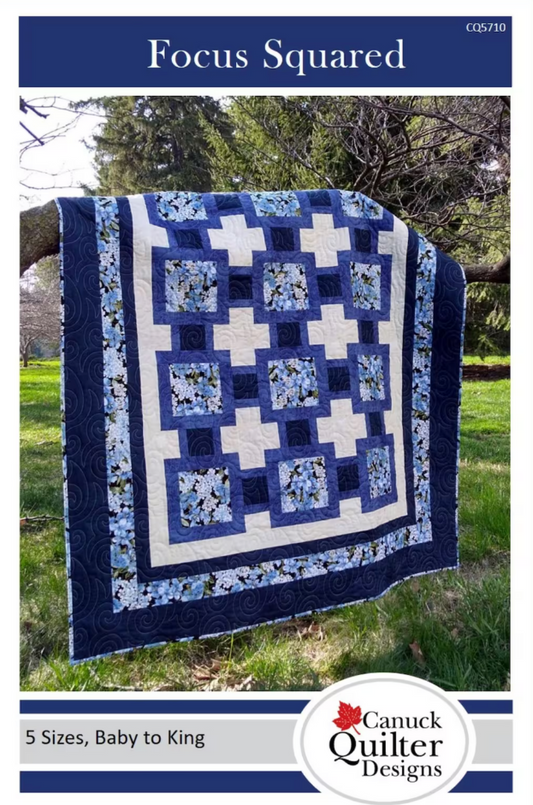 Focus Squared Quilt Pattern