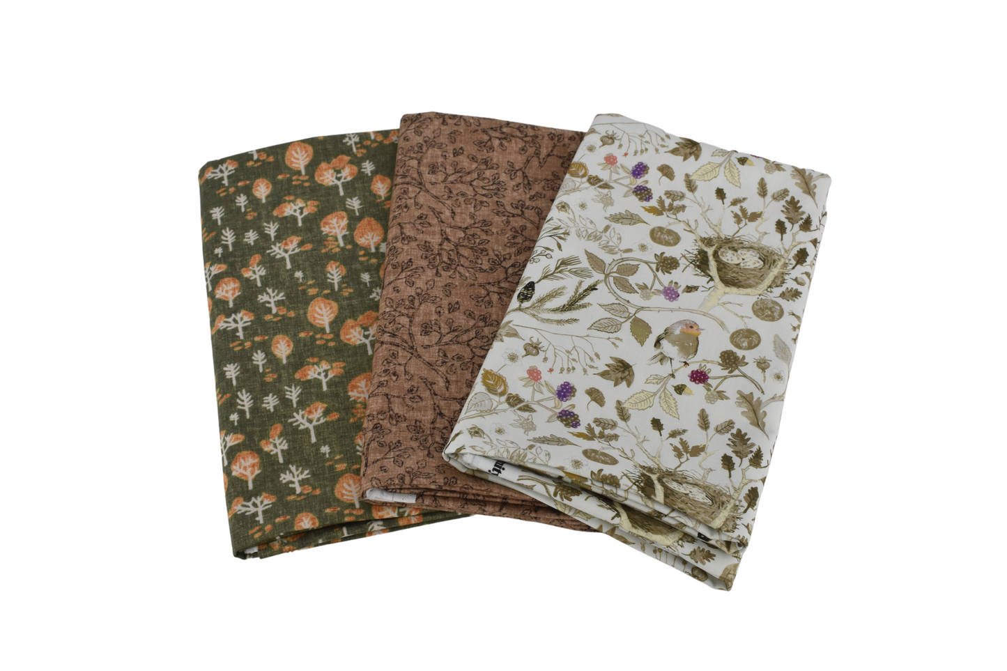 Green and Brown Fall - 3 yard bundle