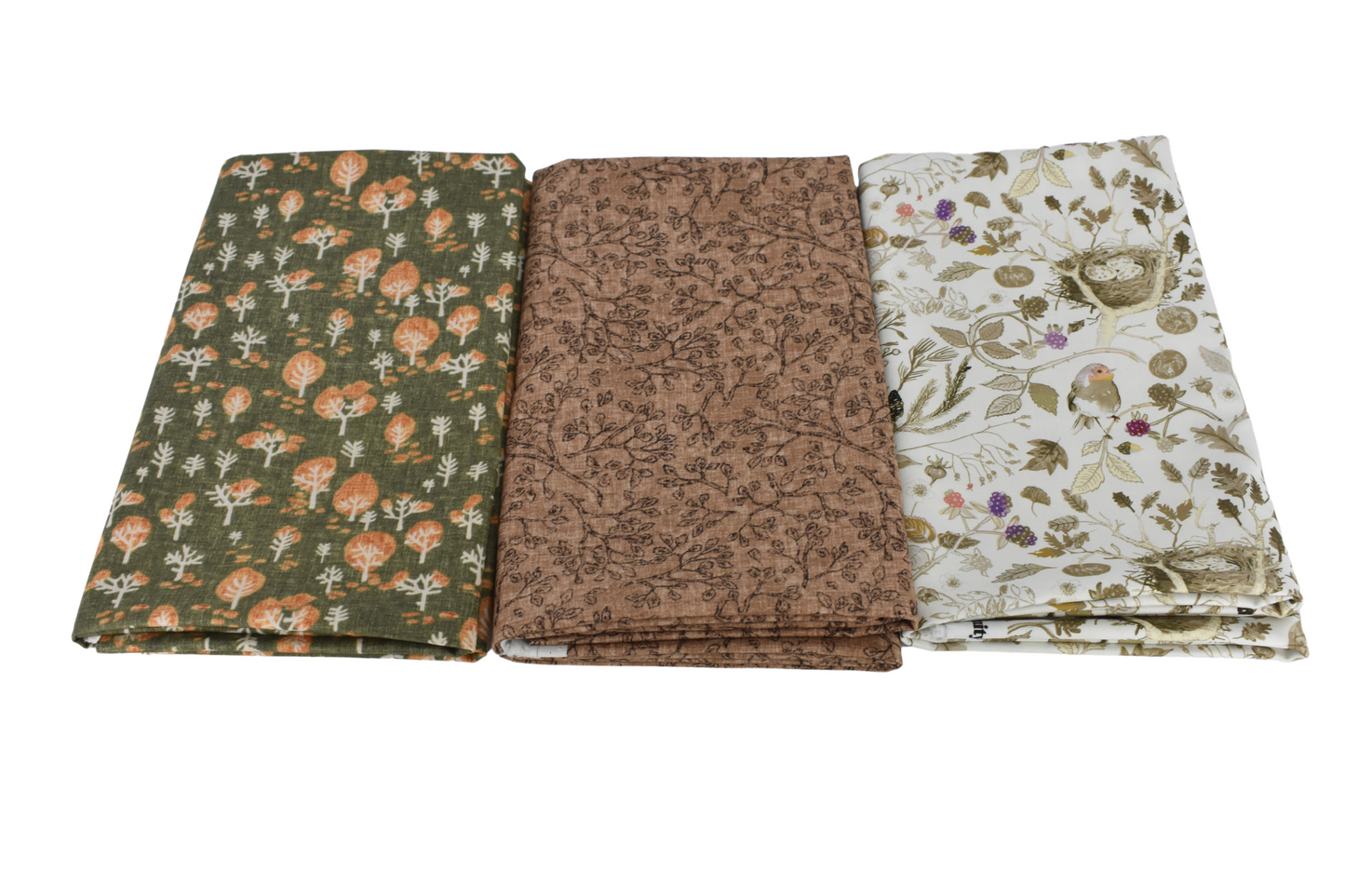 Green and Brown Fall - 3 yard bundle