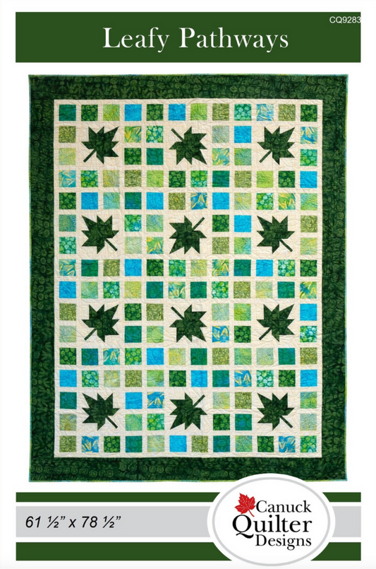 Leafy Pathways Quilt Pattern