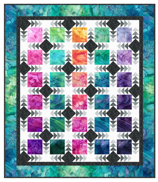 Vibrations Quilt Pattern