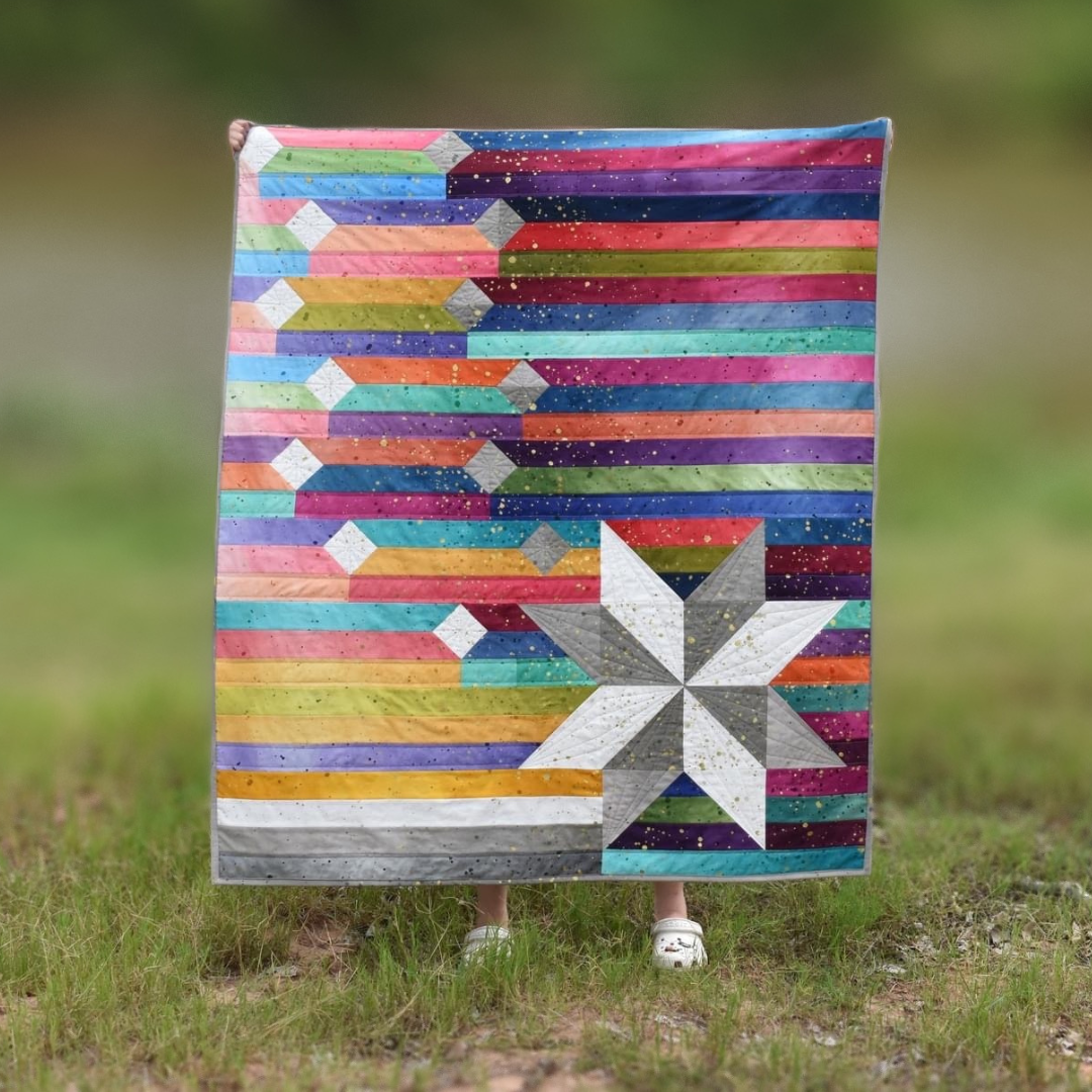 Shooting Star Quilt Pattern - Digital Download - PDF